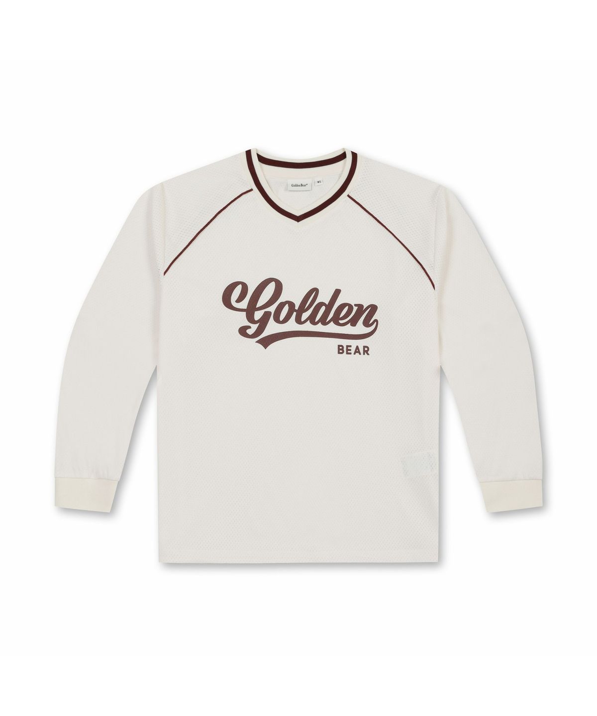 골든베어(GOLDEN BEAR) (여성) Mesh Long Sleeve T-shirt G5TAW26001IVX