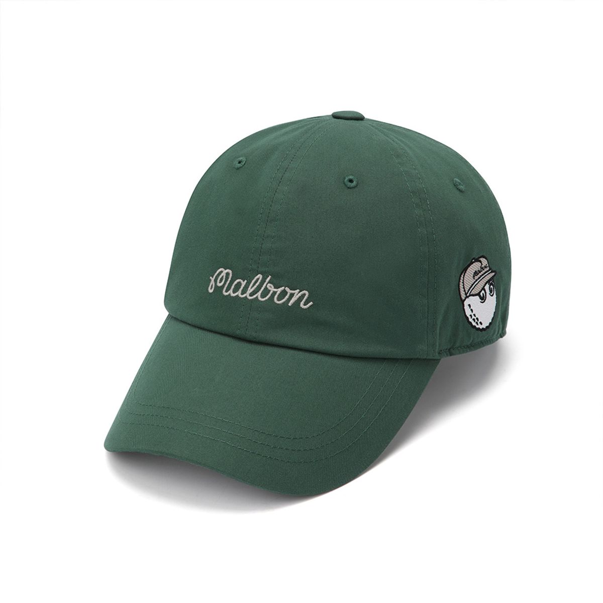 말본 골프(MALBON GOLF) 말본 베이직 로고 스크립트 캡 GREEN