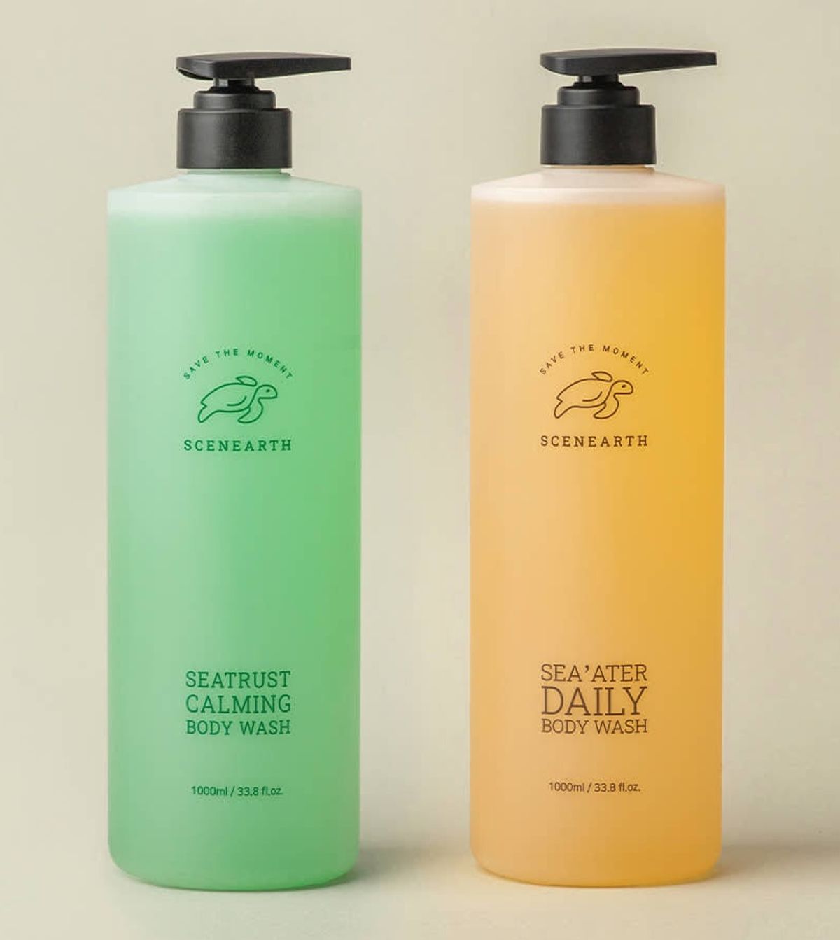 씨널스(SCENEARTH) 씨어터 데일리 바디워시 + 씨트러스트 카밍 바디워시 1000ml 2종 세트
