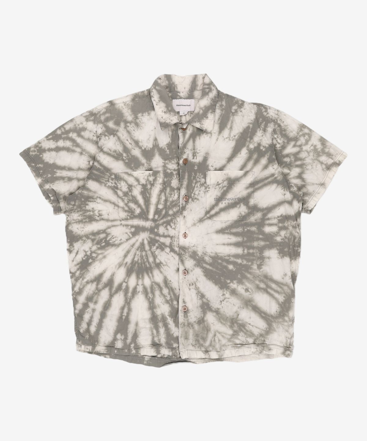 디스이즈네버댓(THISISNEVERTHAT) Tie Dye S/S Shirt Grey M