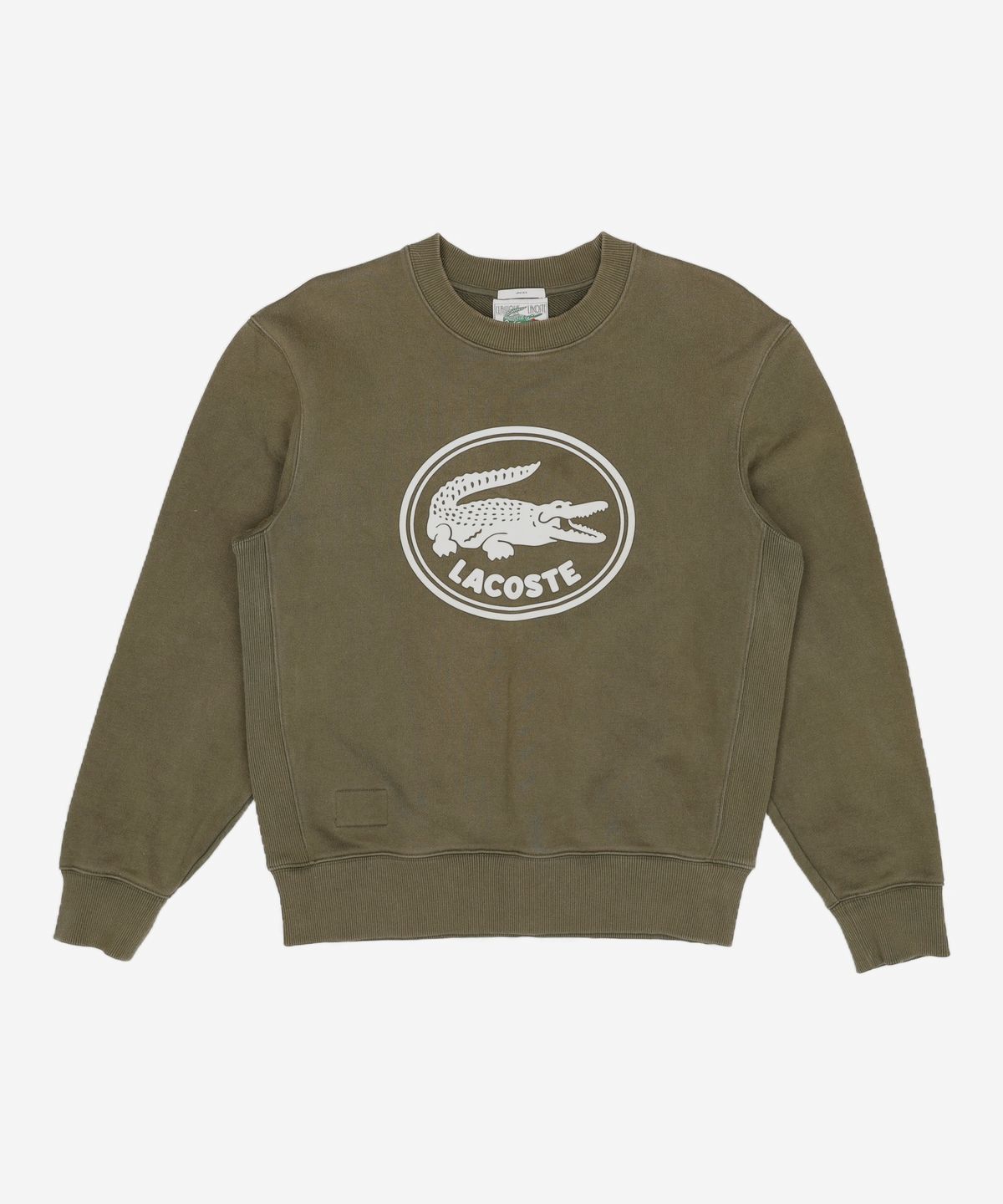 라코스테(LACOSTE) 남성 3D 로고 오가닉 코튼 맨투맨 SH7582-51N S7T S