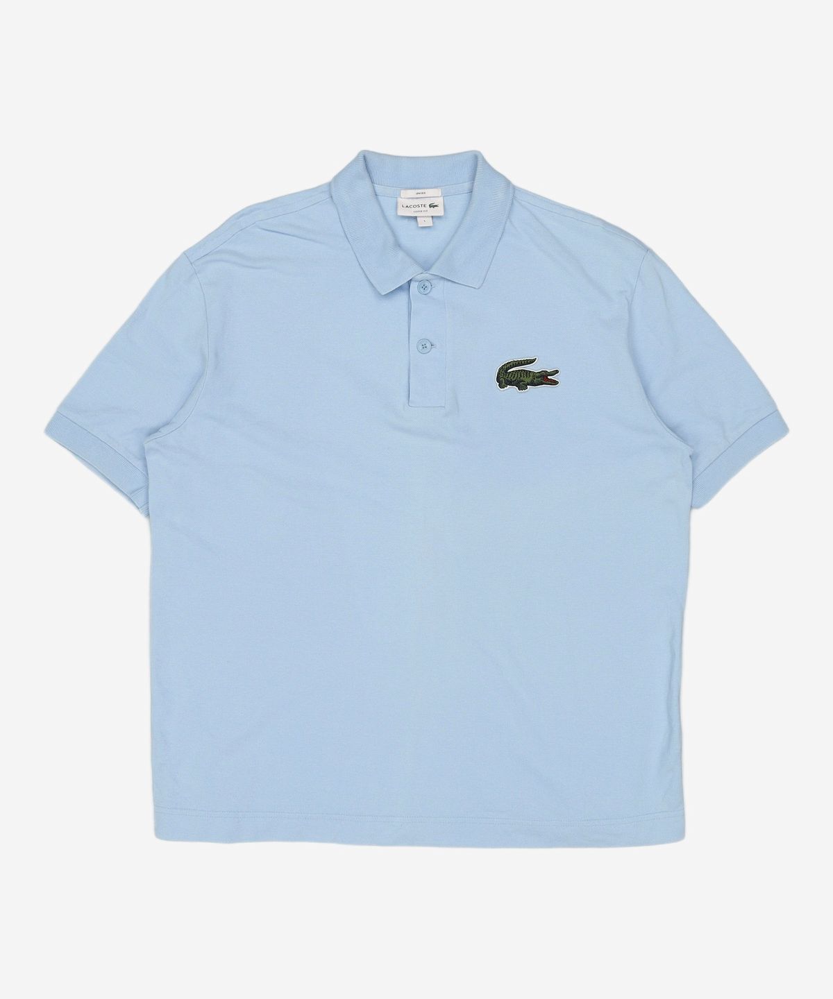 라코스테(LACOSTE) 공용 빅크록 폴로셔츠 [라이트블루] L