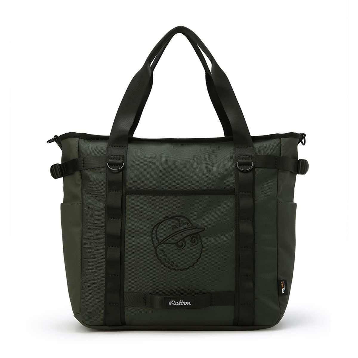 말본 골프(MALBON GOLF) 코듀라 투웨이 토트백 KHAKI