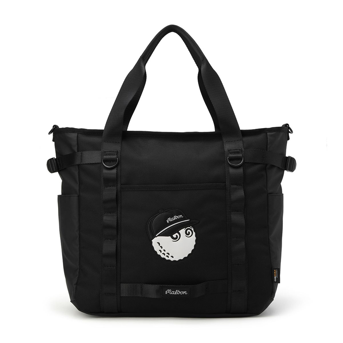 말본 골프(MALBON GOLF) 코듀라 투웨이 토트백 BLACK