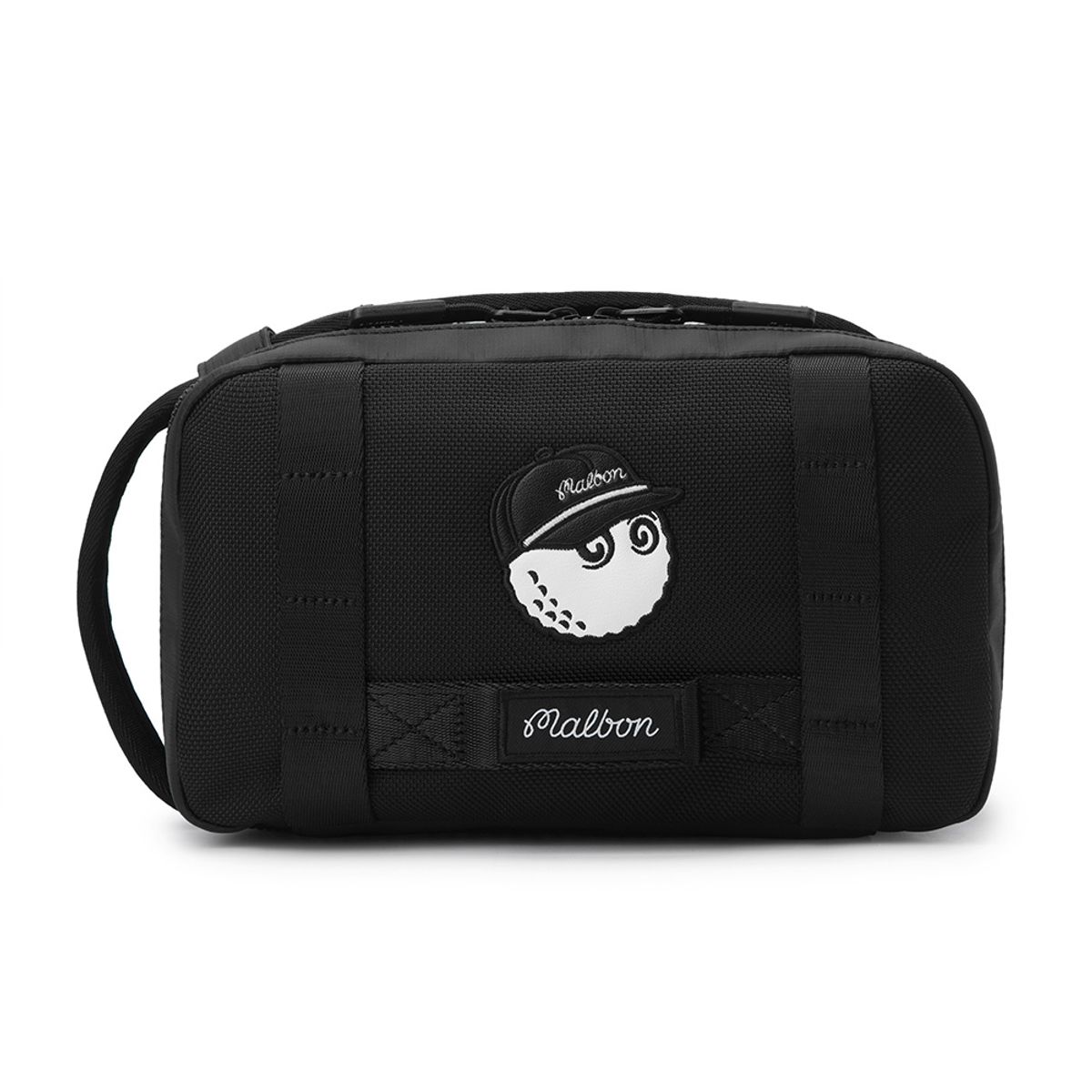 말본 골프(MALBON GOLF) 코듀라 투웨이 파우치 BLACK (MAN)