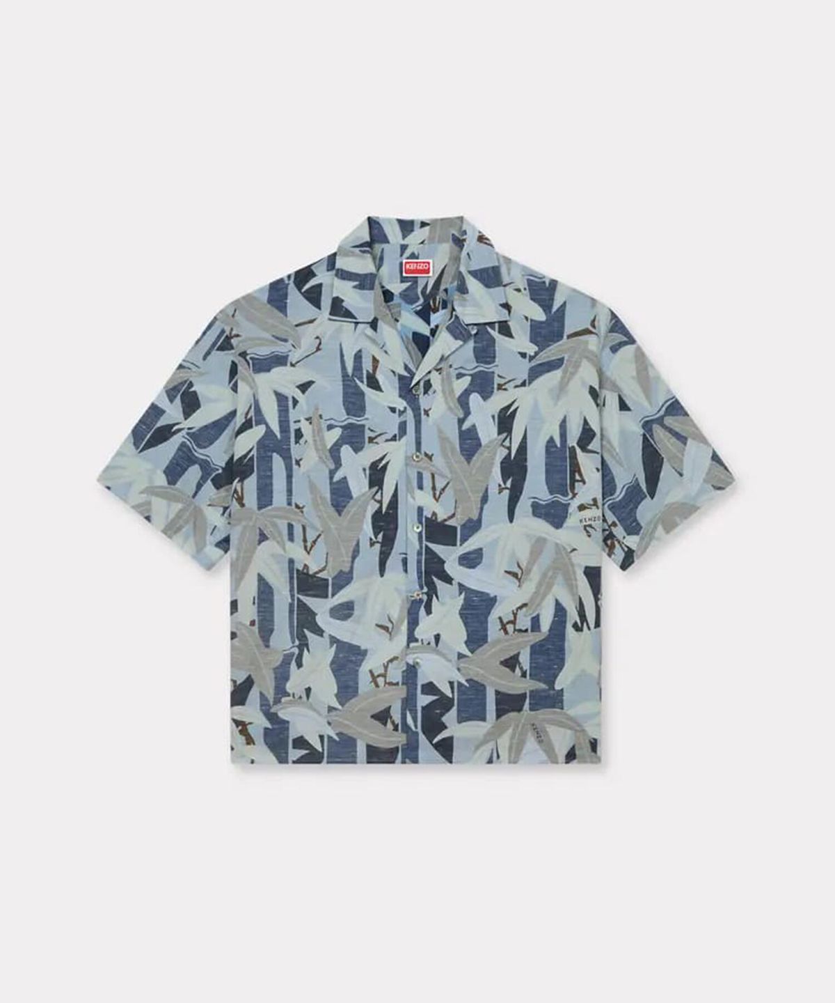 겐조(KENZO) 남성 25SS 치쿠린 카모 하와이안 셔츠_K255AMI101NYX