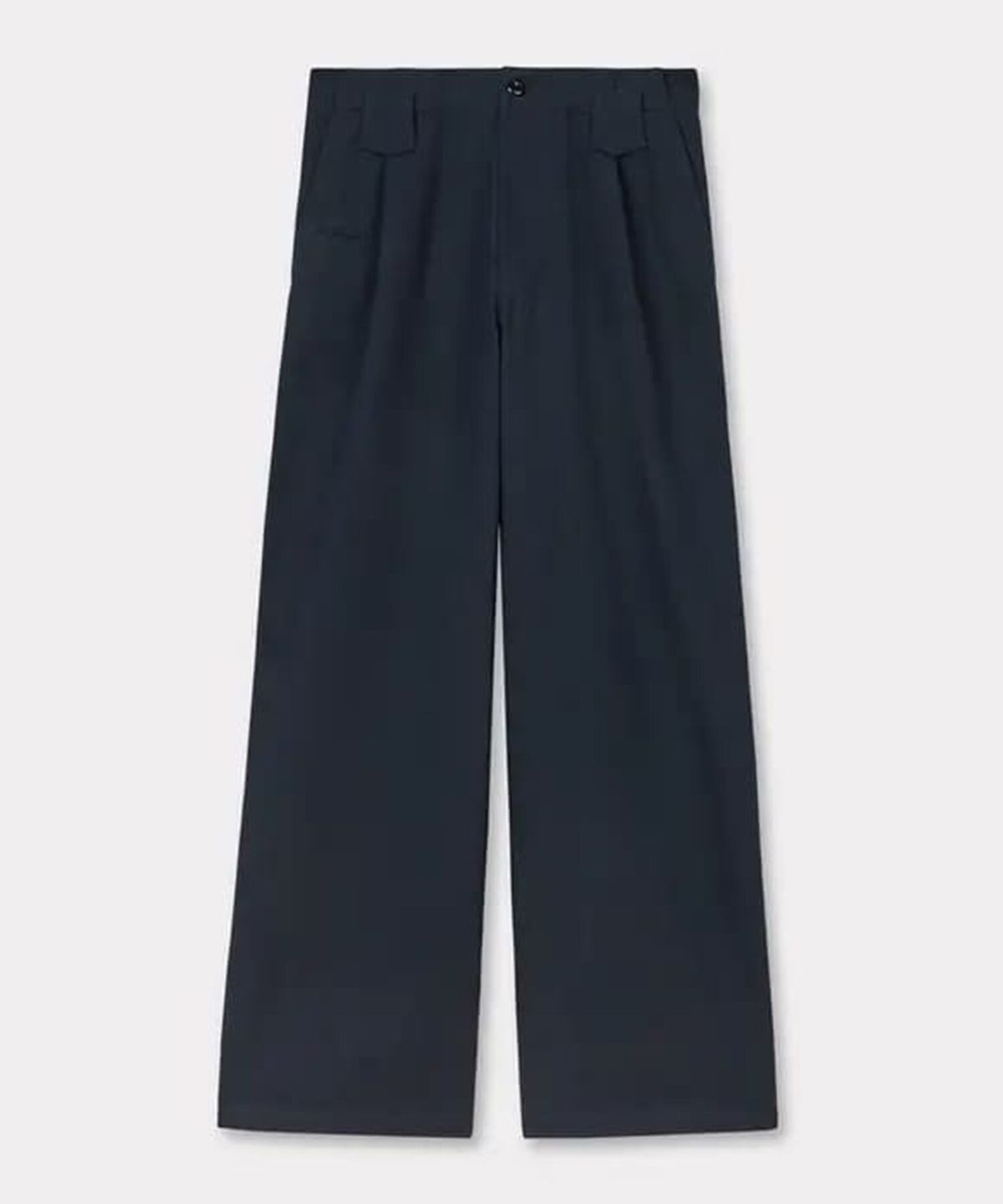 겐조(KENZO) 남성 25SS 플리티드 오버사이즈 팬츠_K255AMP108DBL