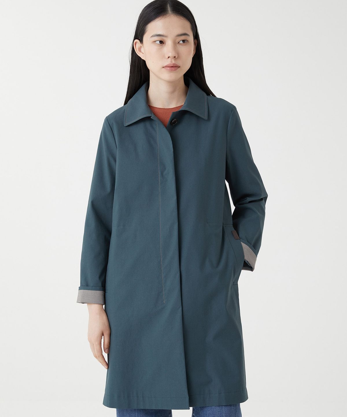 데일리스트(DAILIST) 스탠카라 롱바바리_MDBEB3F8131