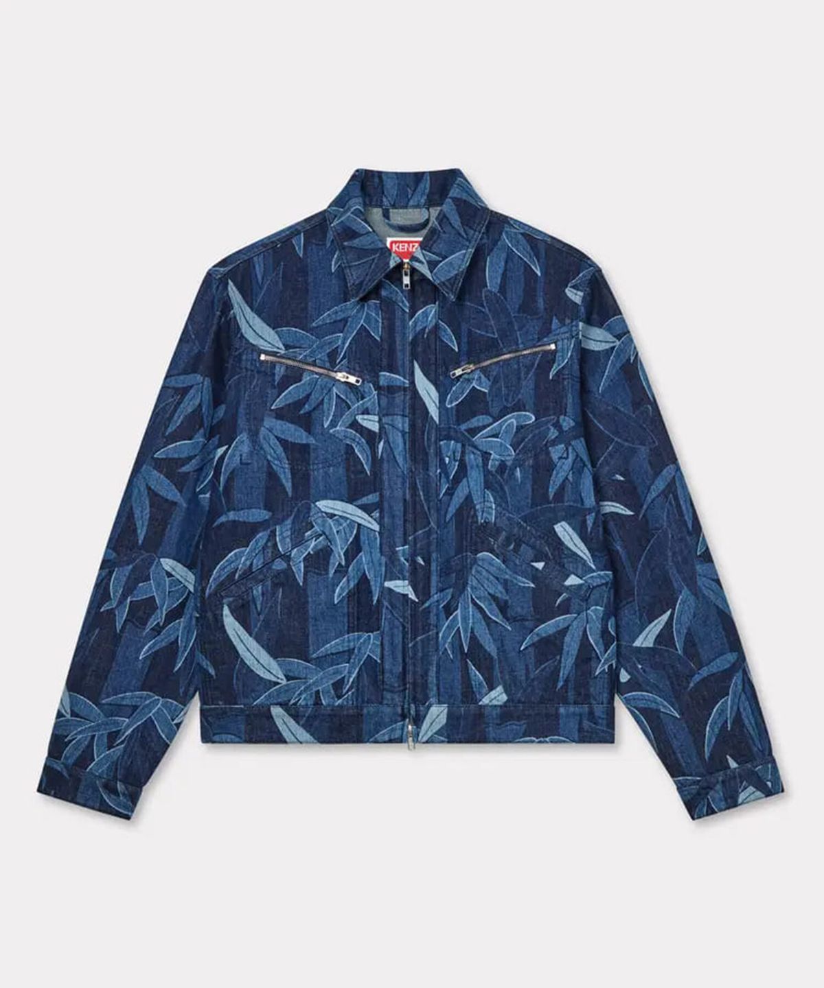 겐조(KENZO) 남성 25SS 치쿠린 카모 트럭커 자켓_K255AMJ101BLX