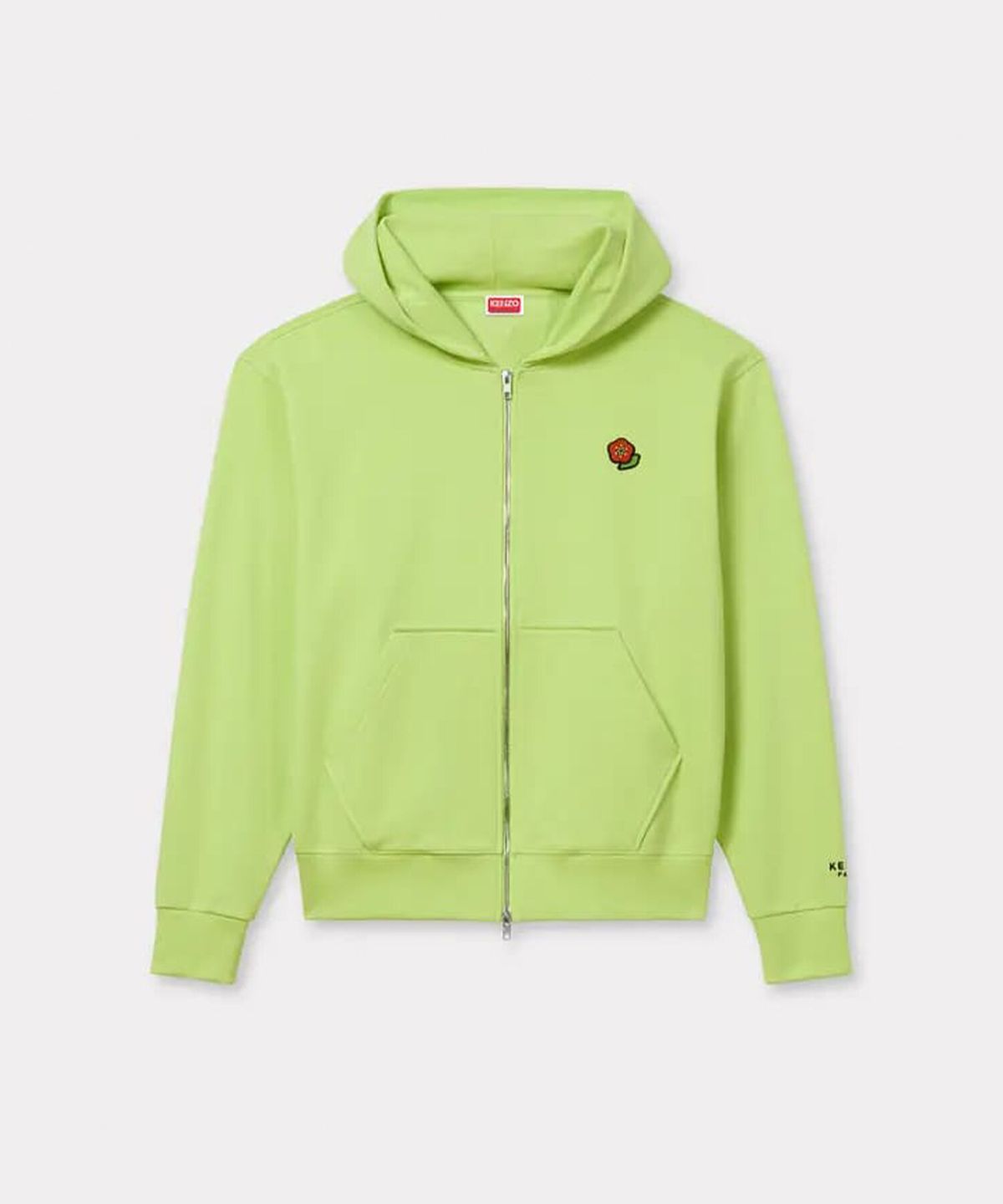 겐조(KENZO) 남성 팝 보케 자수 풀 집 업 후디_K255AMWP01LYX