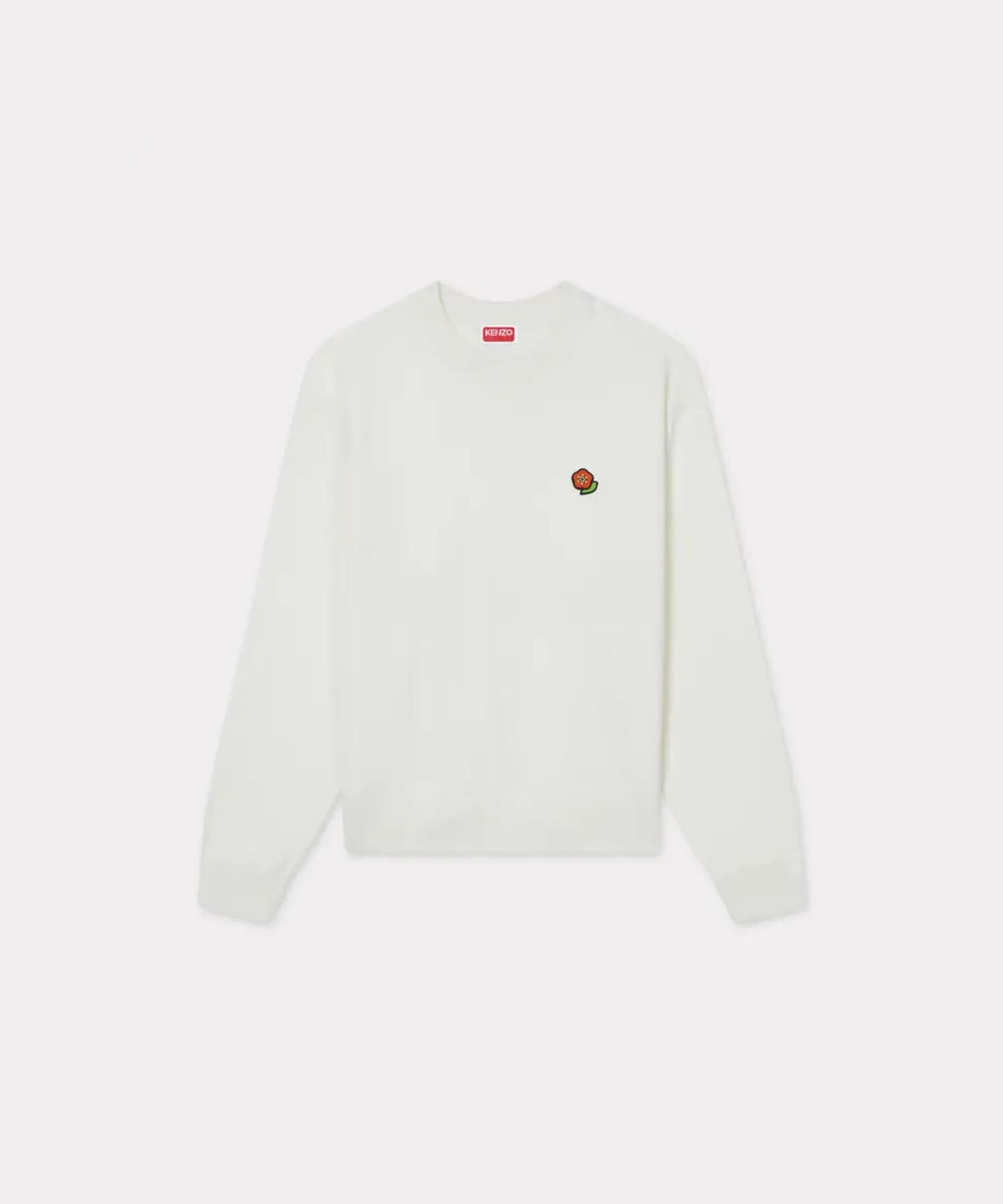 겐조(KENZO) 여성 RWS 팝 보케 화이트 니트_K255AWKP02WHB