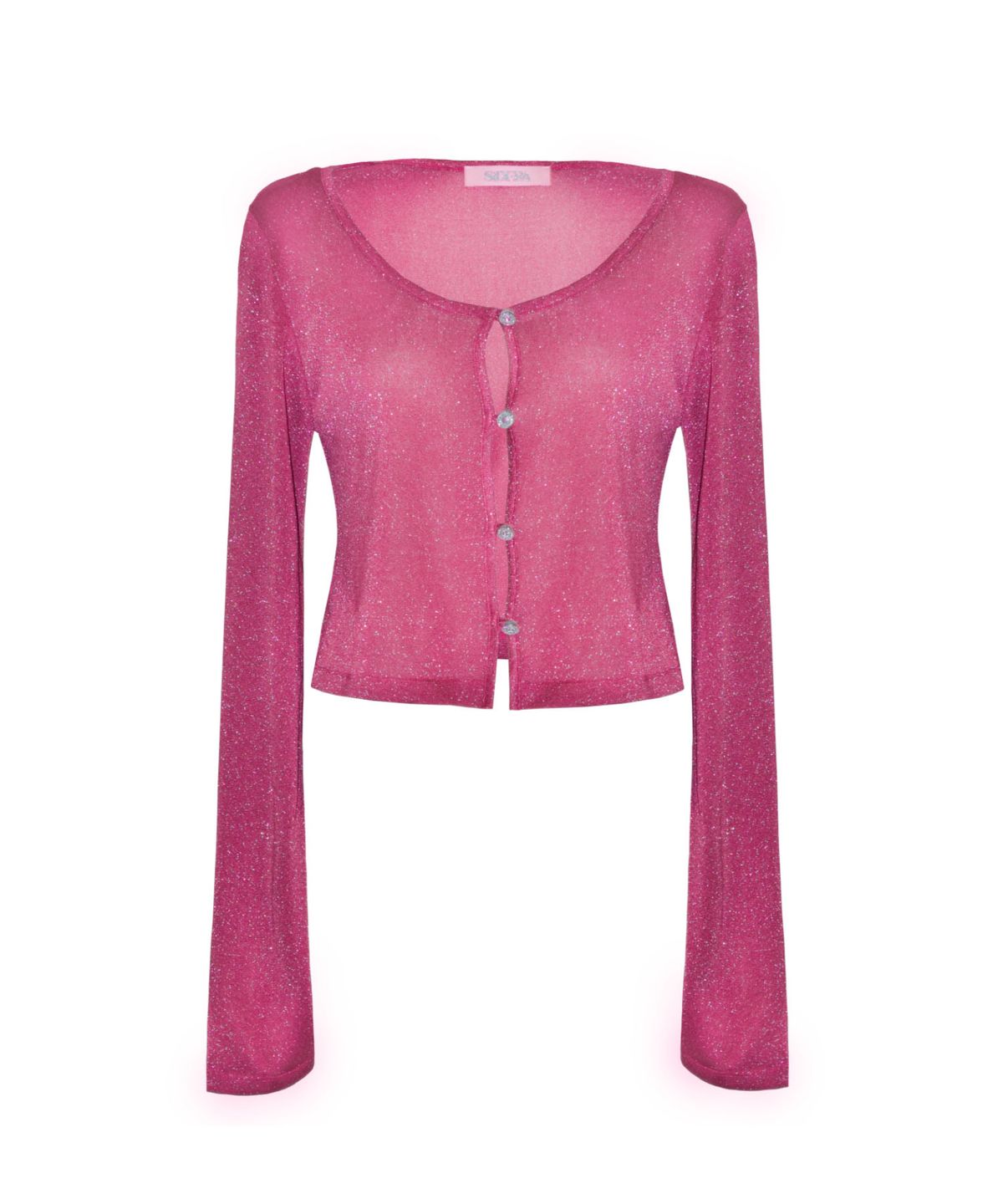 시데라(SIDERA) Radiant Breeze Button Cardigan [Pink]