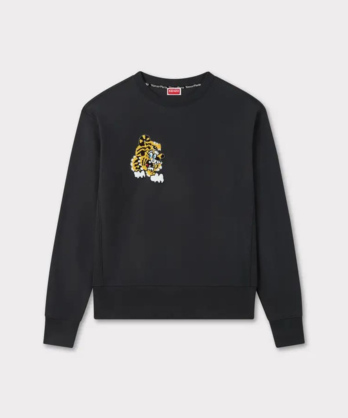 겐조(KENZO) 남성 베르디 컬렉션 자수 코튼 스웻셔츠_K255AMWV05BKX
