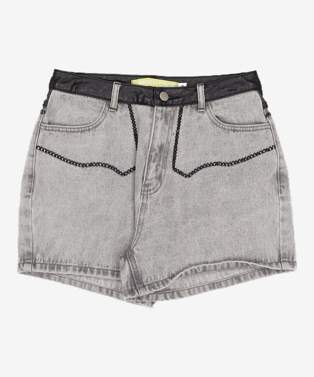 오아이오아이 컬렉션(OIOI COLLECTION) WESTERN DENIM PANTS [GREY] S