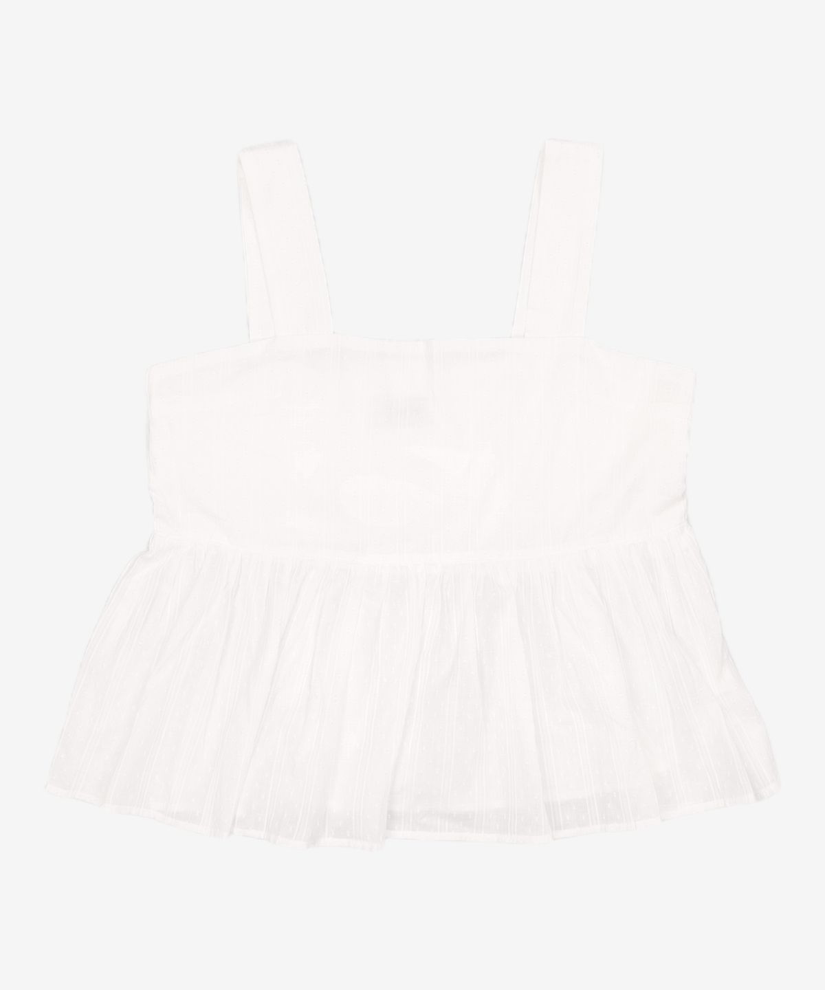 엽페(YUPPE) LACE SLEEVELESS TOP_WHITE ONE SIZE