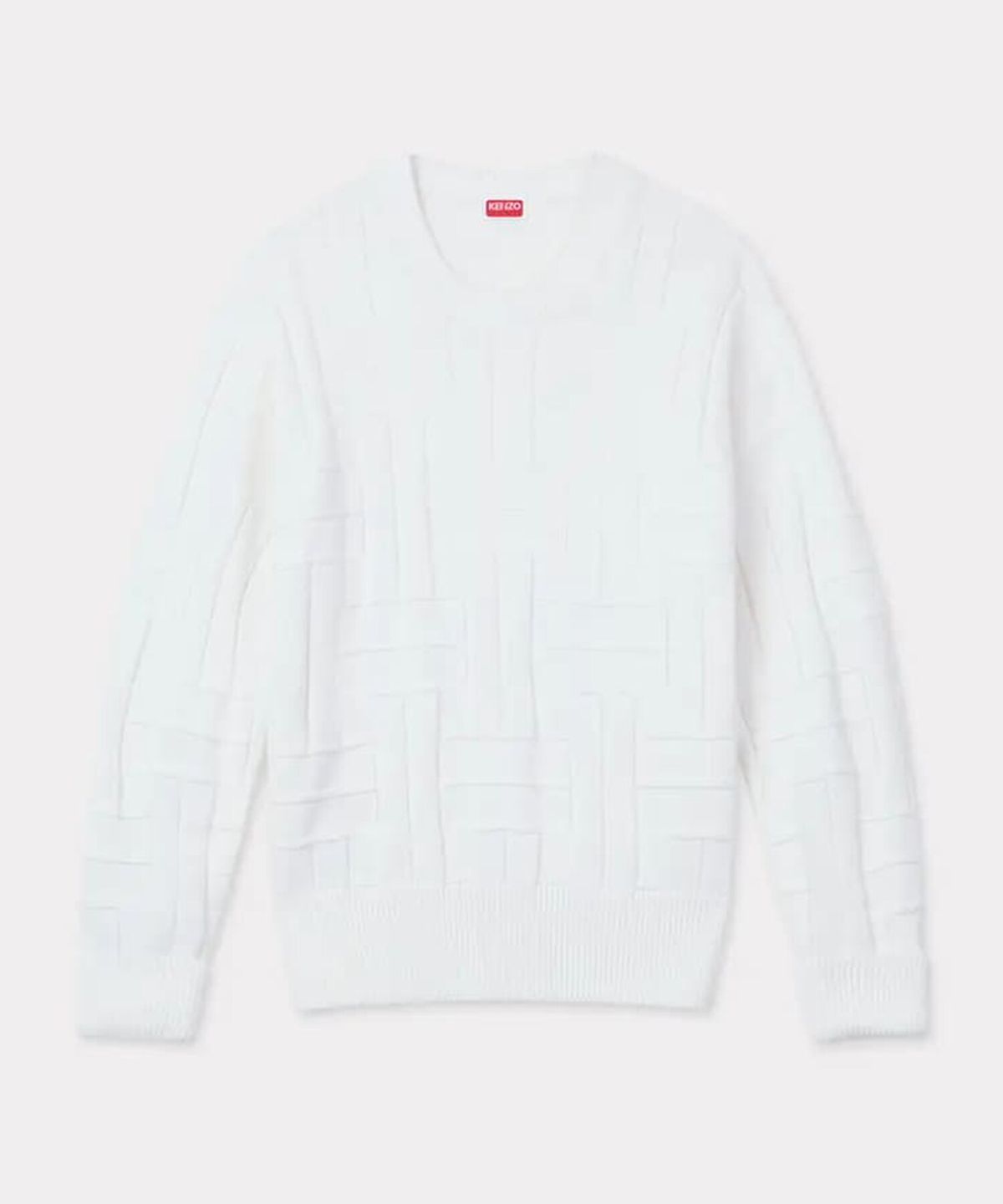 겐조(KENZO) 남성 위브 스웨터_K255AMKW01WHX