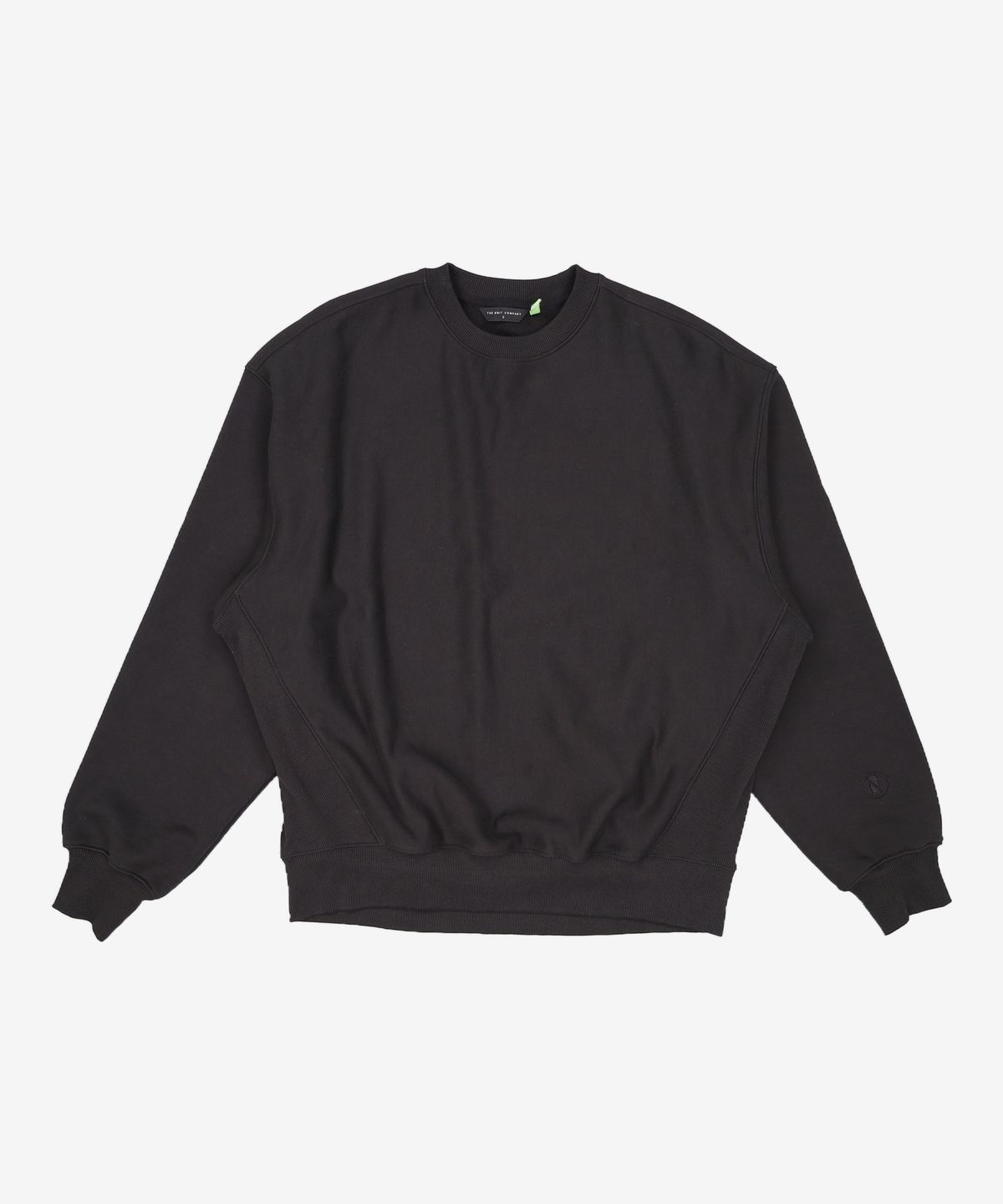 더니트컴퍼니(THEKNITCOMPANY) eco 셋업 스웻셔츠 블랙 S