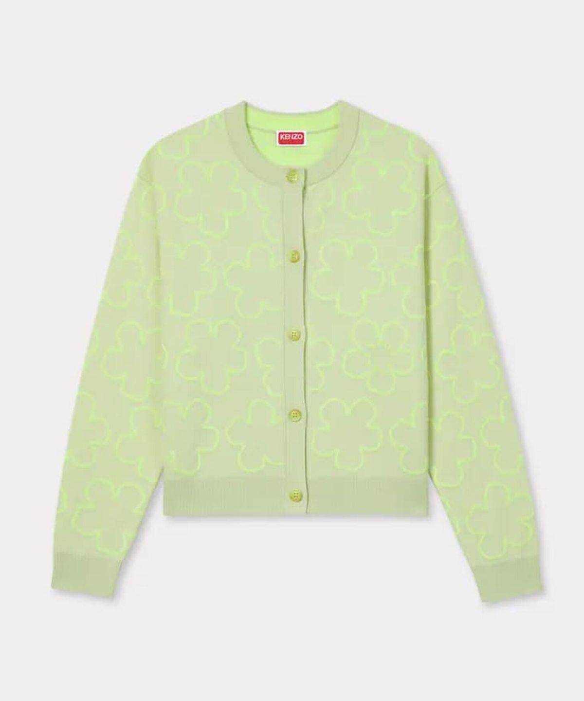 겐조(KENZO) 여성 25SS 하나 닷츠 가디건_K255AWG101LYB