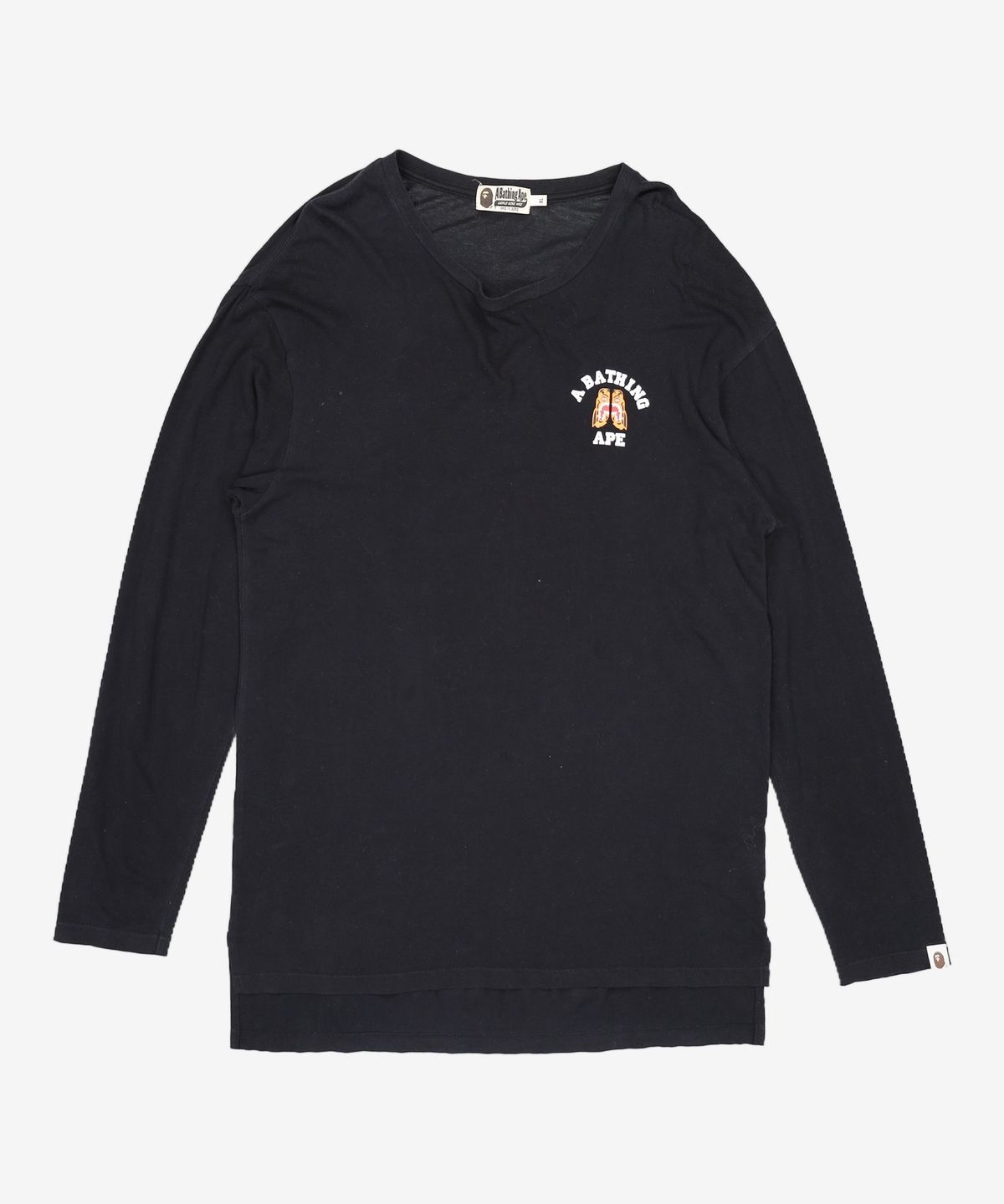 베이프(BAPE) 긴소매 티셔츠 XL