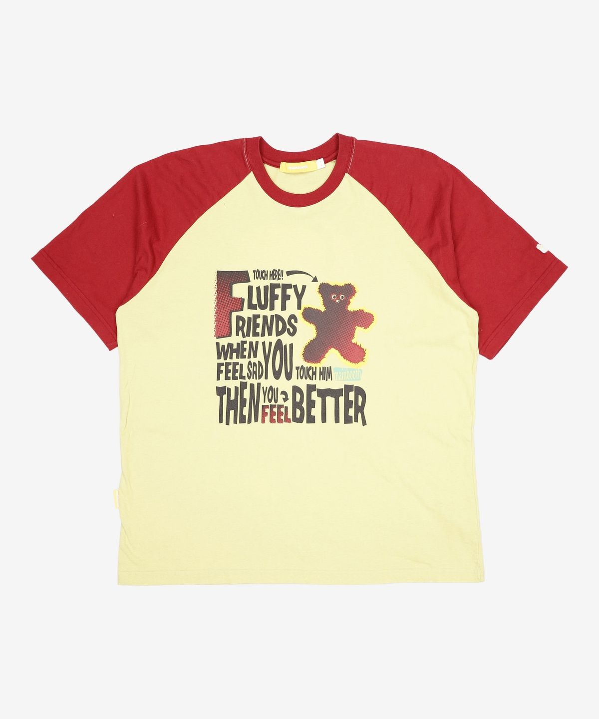 메인부스(MAINBOOTH) Fluffy T-shirt(RED) 2