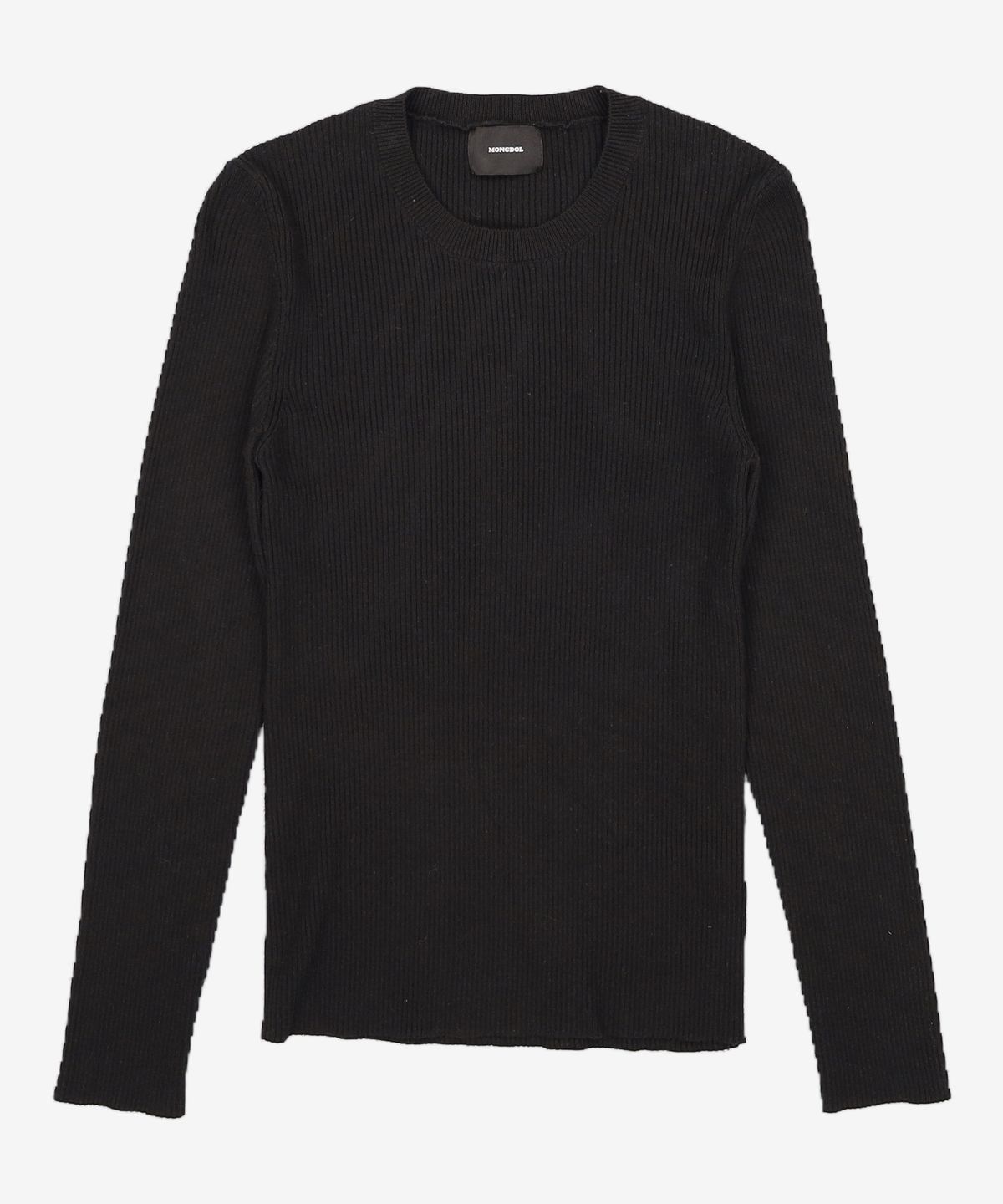 몽돌(MONGDOL) 라운드 넥 골지 니트 MDKT062_5 Colors FREE