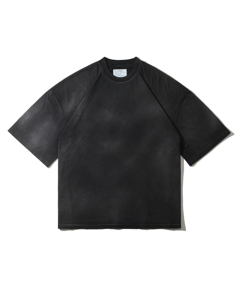데드스탁 인사이드 아웃 오버다이 티셔츠 코어 03 S/S (워시드 블랙)