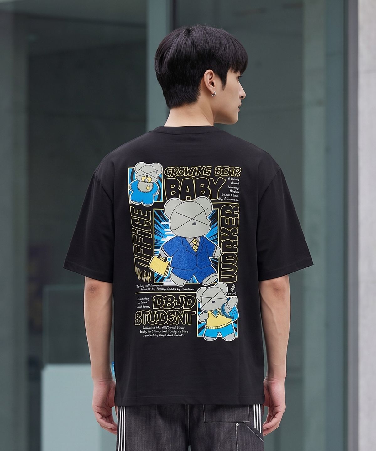 더블제이디(DOUBLE JD) 그로잉 베어 반팔