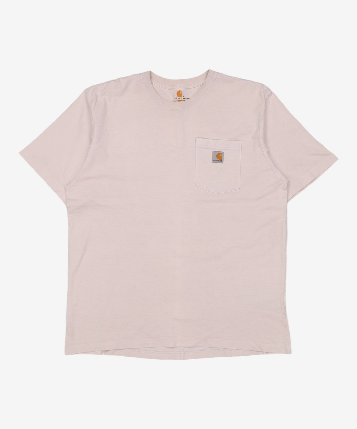 칼하트(CARHARTT) K87 반팔티 (화이트) L