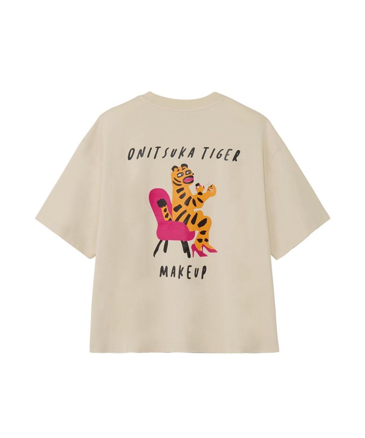 오니츠카타이거(ONITSUKA TIGER) 여성 그래픽 반팔 티셔츠 2182B677_020