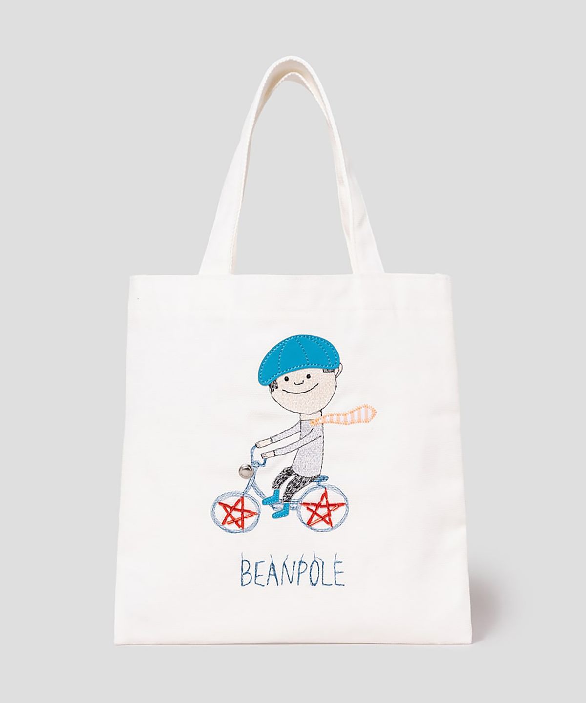 빈폴 액세서리(BEANPOLE ACCESSORY) [정희기] 자수 에코백 - 화이트