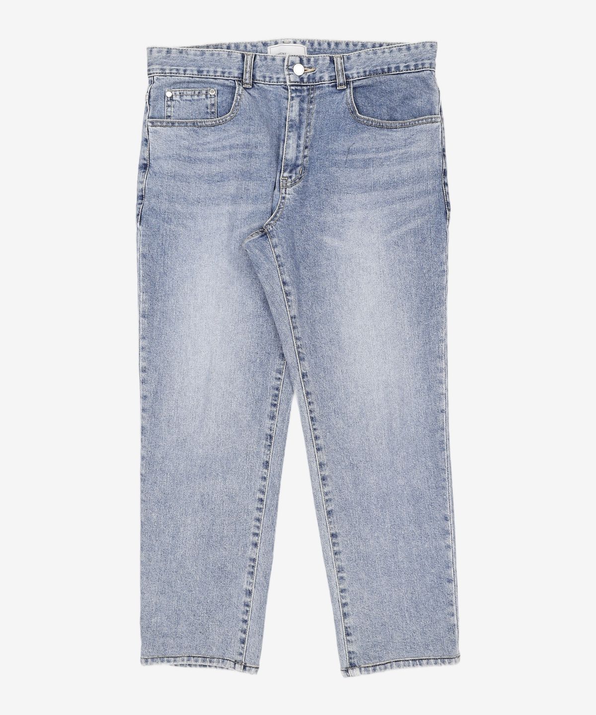 가먼트레이블(GARMENT LABLE) [피스워커x가먼트레이블]Garment Worker Tapered Crop Jeans / Tapered (Greyish Blue) L