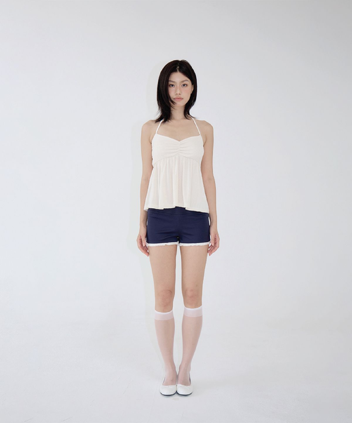 벨리아르(BELLIALEU) BABY DOLL HALTER LEMON BUTTER