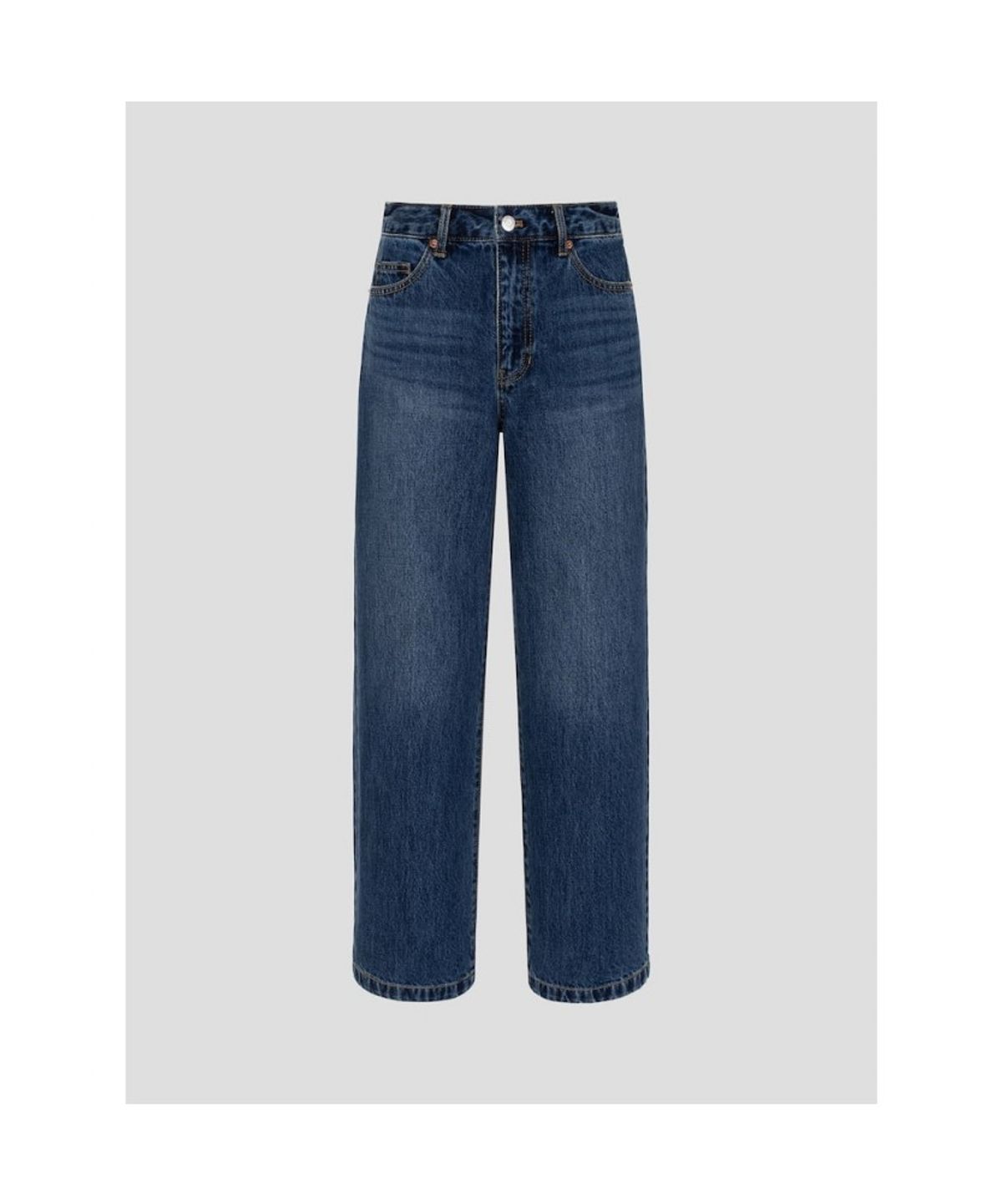 빈폴 레이디스(BEANPOLE LADIES) [Essential] 스트레이트 데님 팬츠  네이비 (BF6821E91R)