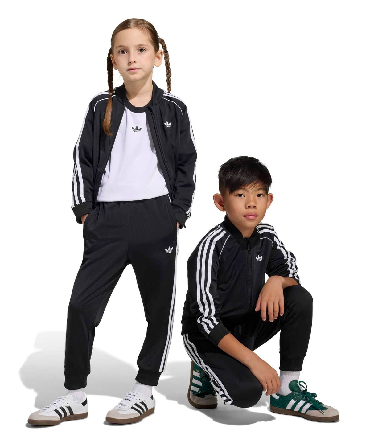 아디다스 키즈(ADIDAS KIDS) SST 트랙수트 키즈 - 블랙 / KD5741