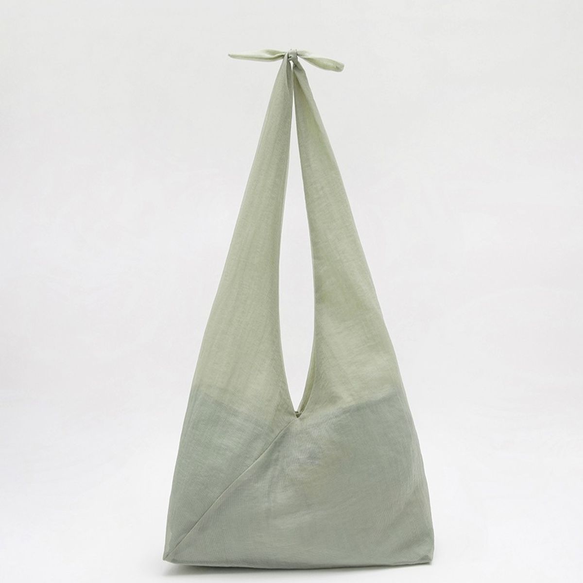 아틀리에 나인(ATELIER NAIN) GRID NYLON KNOT BAG (B-2490)