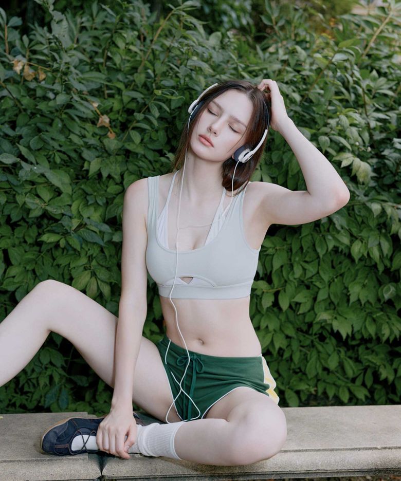 [Sports] 에어리 소프트 컷아웃 레이어 브라_6colors