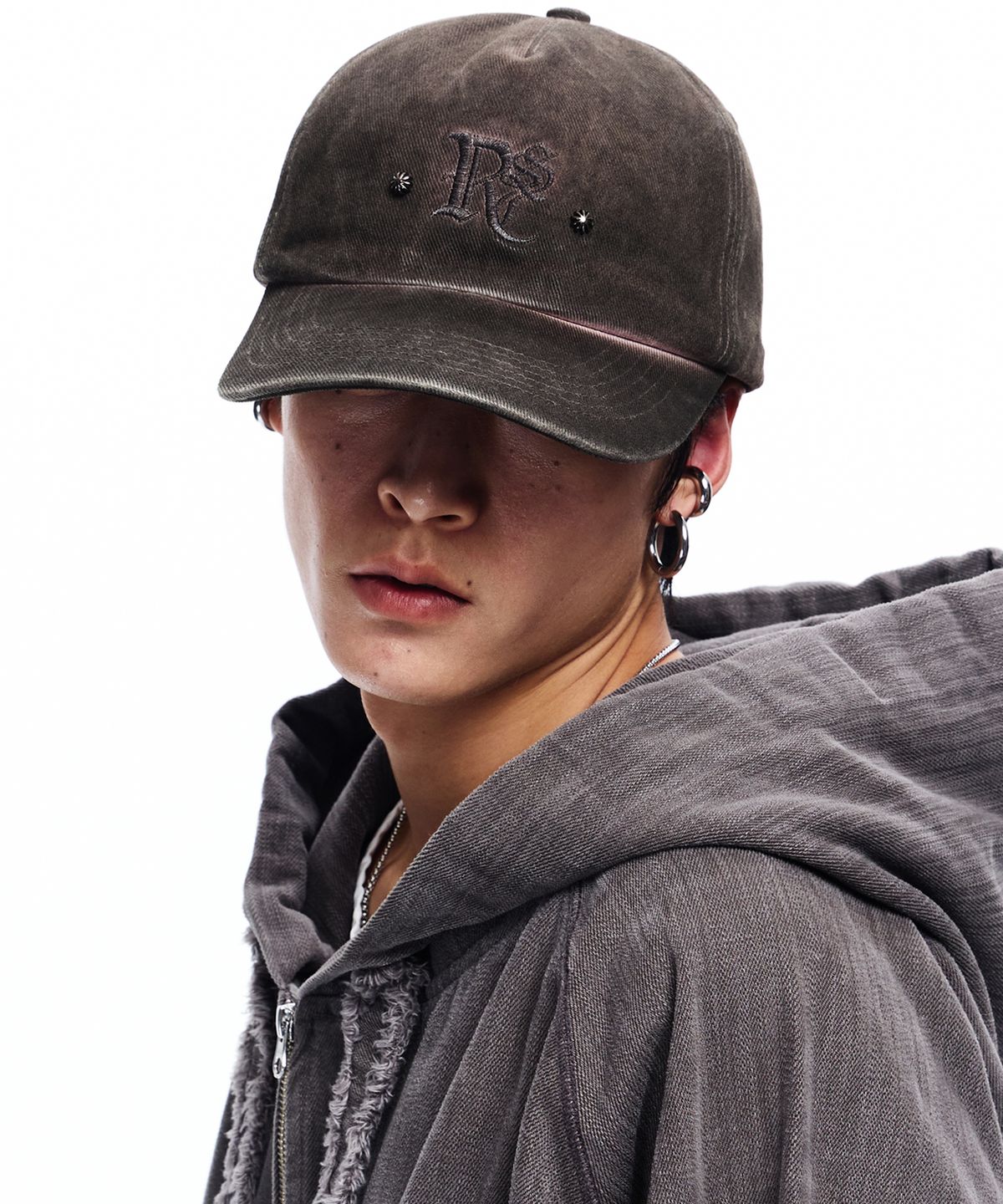 알에스에스씨(RSSC) LUNA WESTERN BALL CAP - BROWN