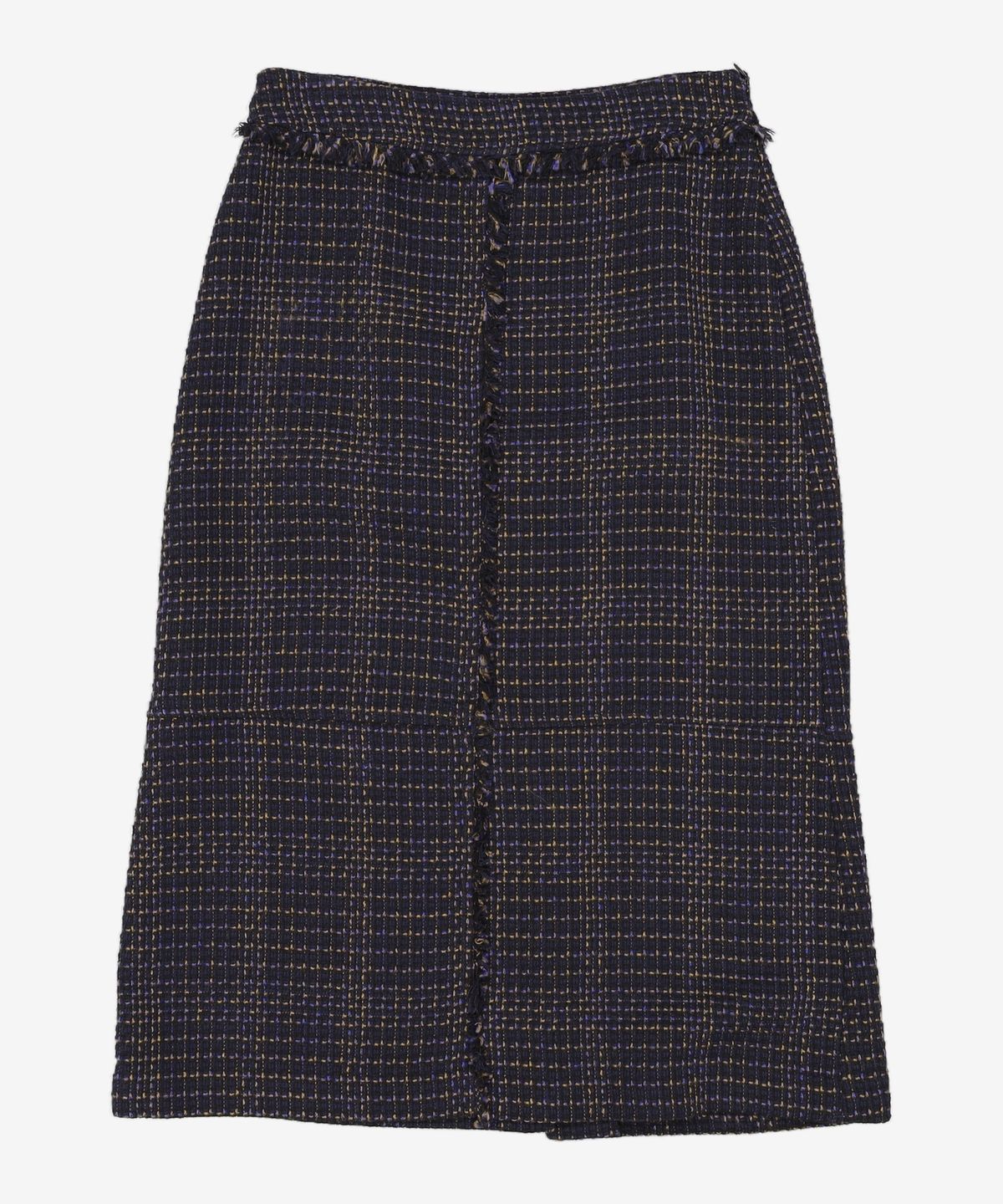 미쏘(MIXXO) 트위드 롱 스커트 MIWWHBT12B 28