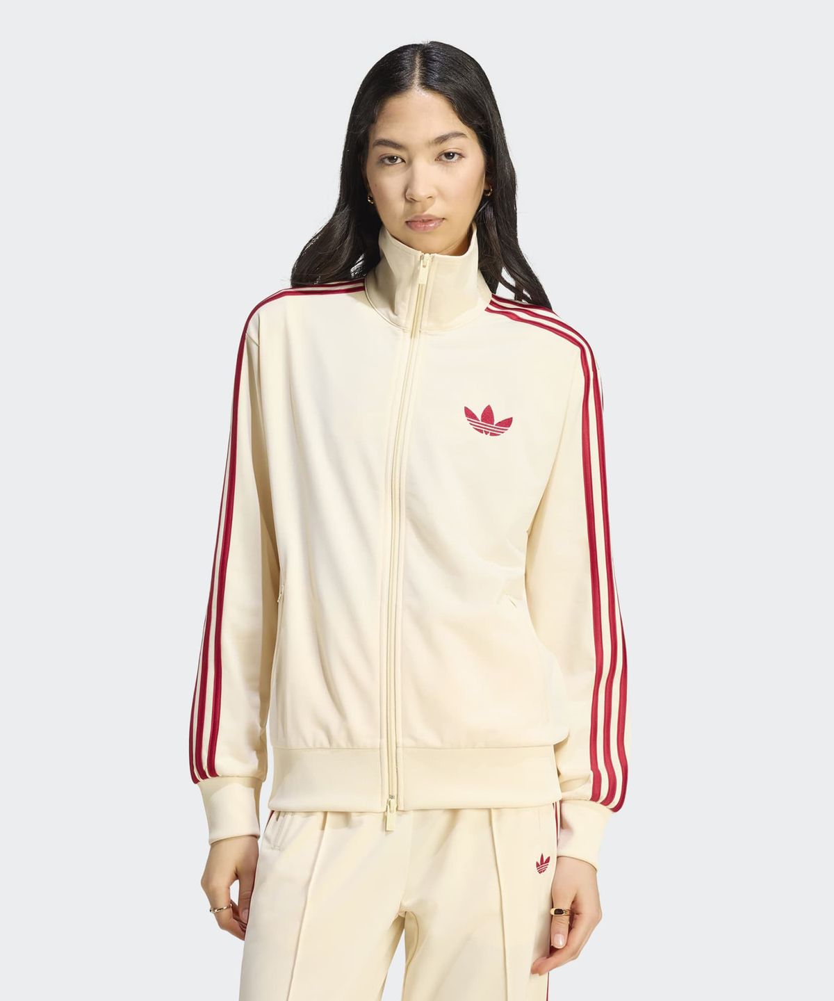 아디다스(ADIDAS) 파이어버드 루즈 트랙탑 - 원바닐라:팀빅토리레드 / KS4674
