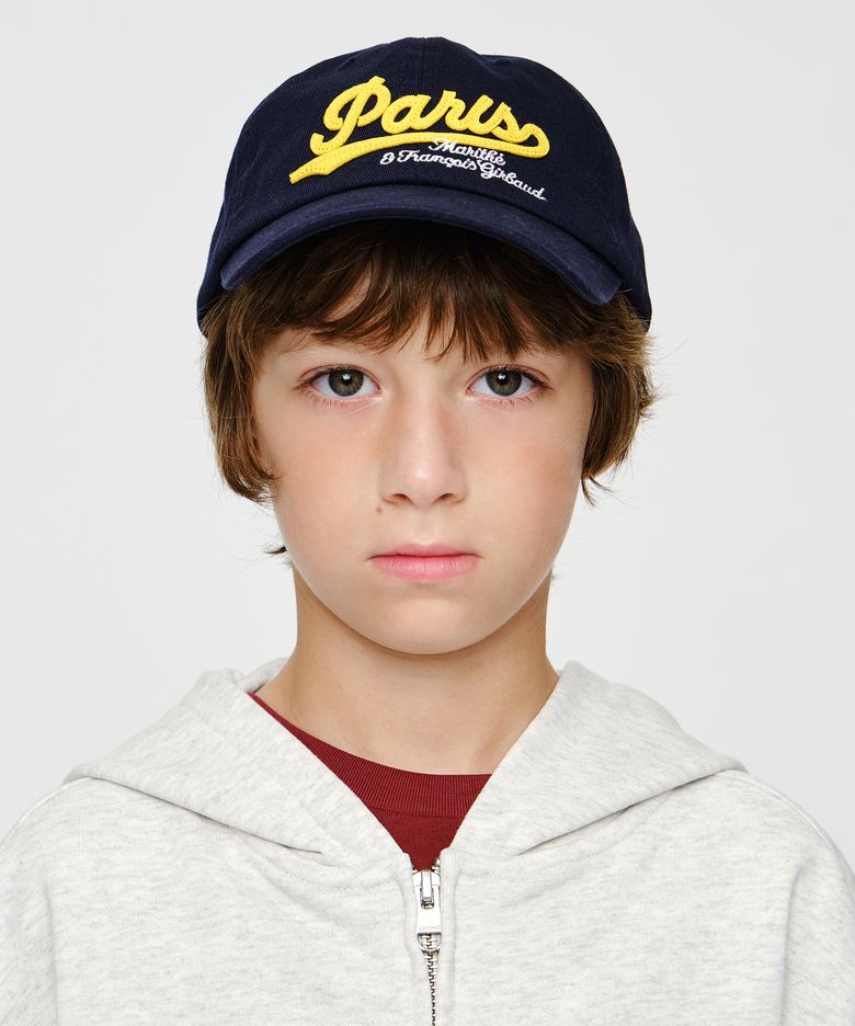 KIDS VINTAGE BASEBALL CAP navy