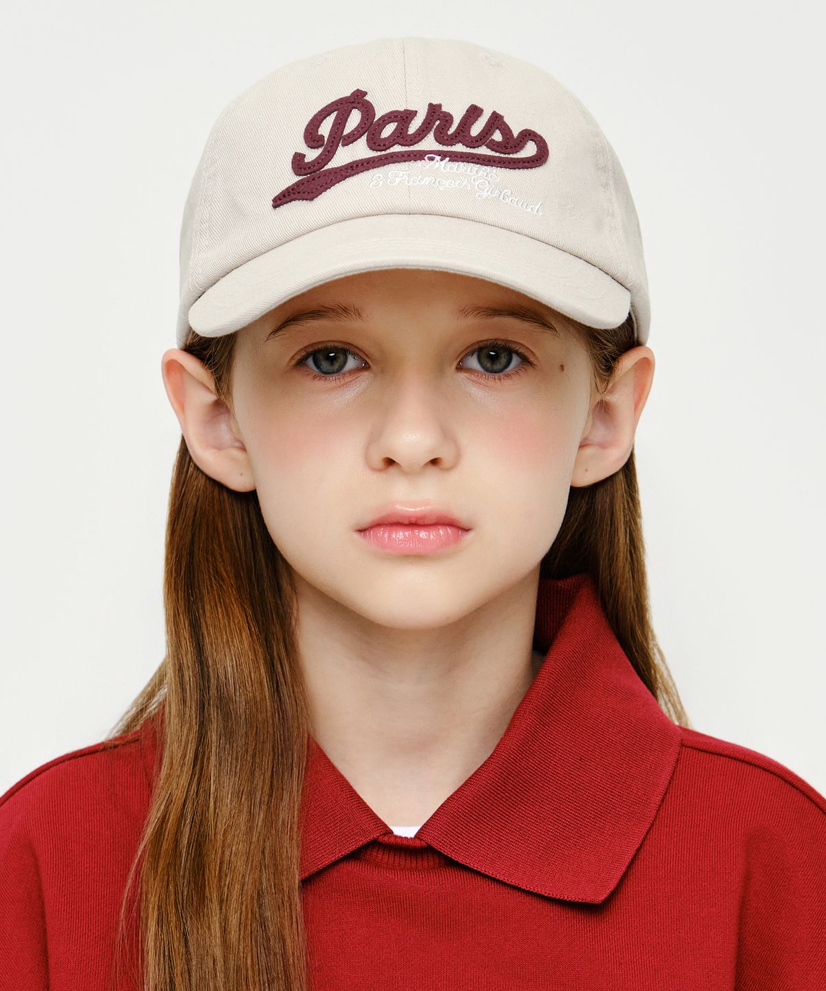 마리떼 키즈(MARITHÉ KIDS) KIDS VINTAGE BASEBALL CAP beige