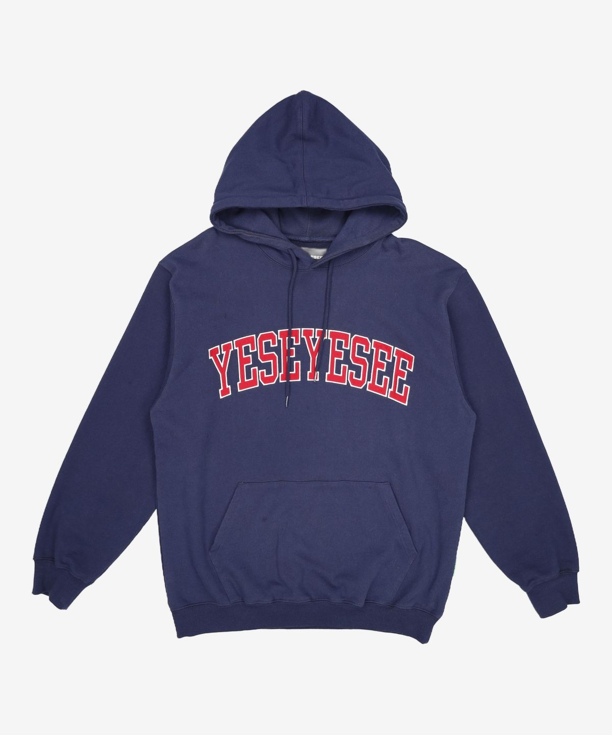 예스아이씨(YESEYESEE) Arch logo Hoodie Indigo XL