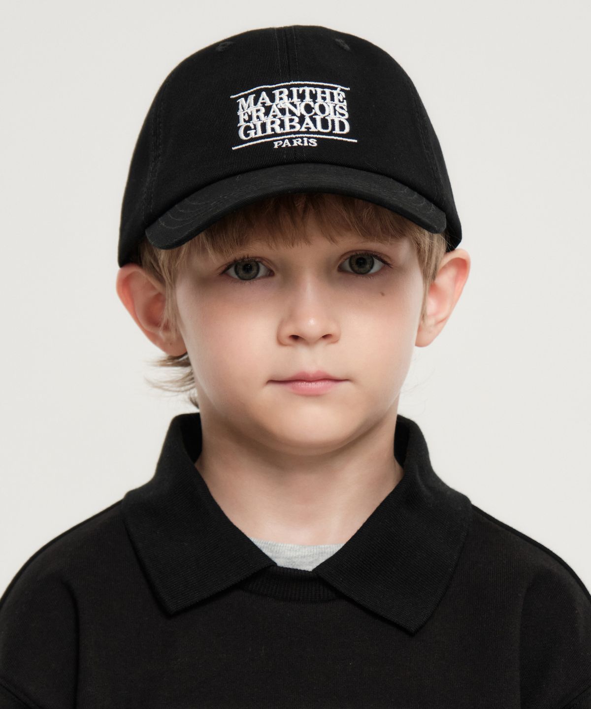 마리떼 키즈(MARITHÉ KIDS) KIDS SMALL CLASSIC LOGO CAP black