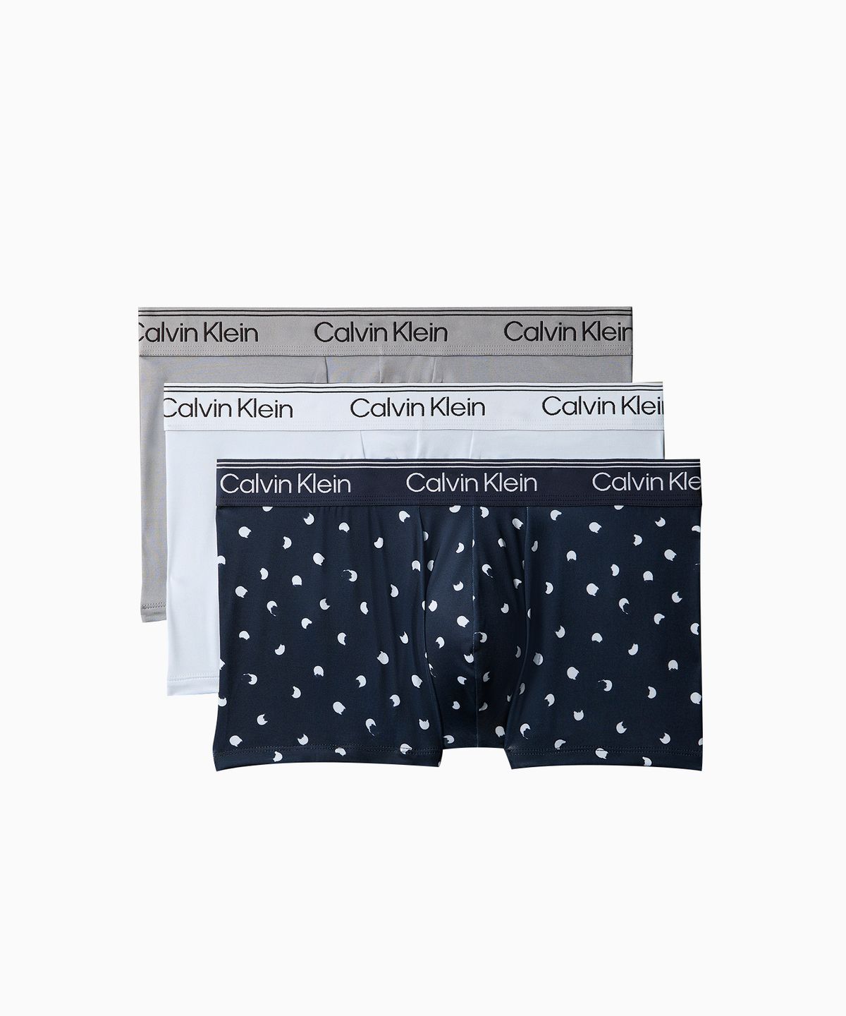 캘빈클라인 언더웨어(CALVIN KLEIN UNDERWEAR) 남성 마이크로 스트레치 로우 라이즈 트렁크 3PK_NB440953S