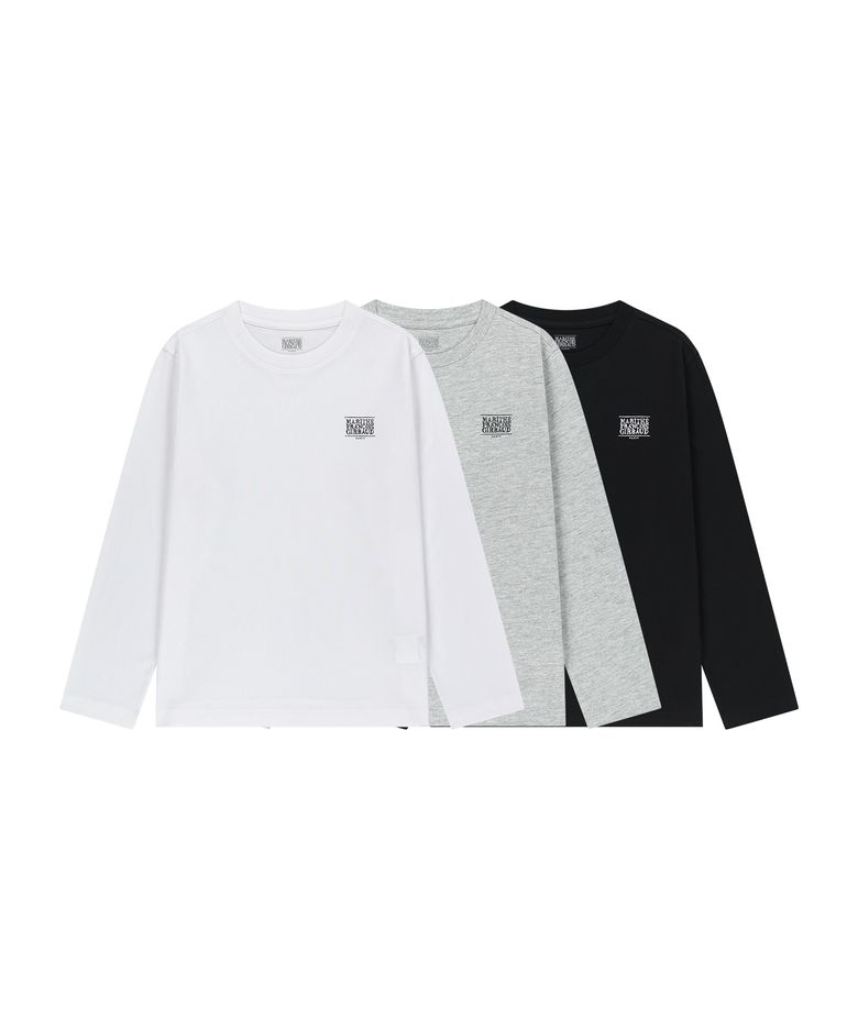 KIDS DOODLE CLASSIC LOGO LONG SLEEVE (3PACK) mix