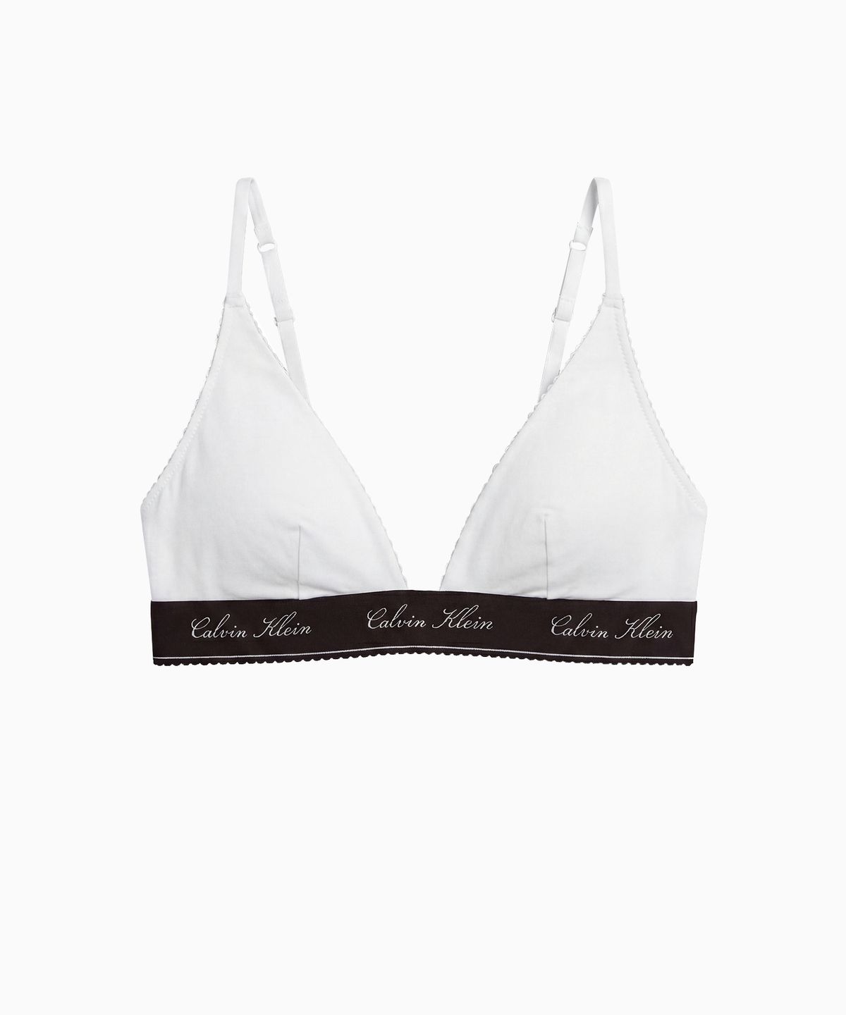 캘빈클라인 언더웨어(CALVIN KLEIN UNDERWEAR) 여성 뉴 시그니처 로고 AF 트라이앵글_QF9068AD100