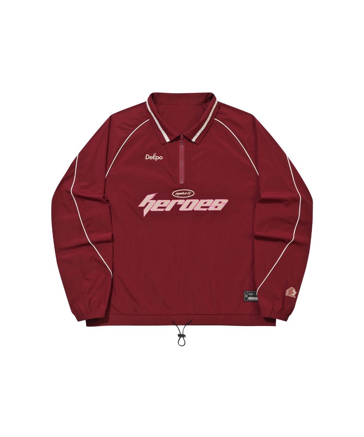 디에포(DEEPO) DeÉpo26 키움히어로즈 트랙 스웻셔츠(BURGUNDY)