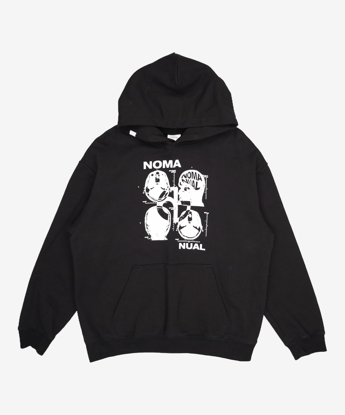 노매뉴얼(NOMANUAL) 후드 티셔츠 XL