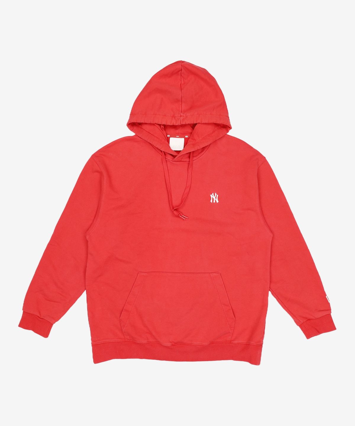 엠엘비(MLB) Back Logo 오버핏 후드 NY (RED) XL