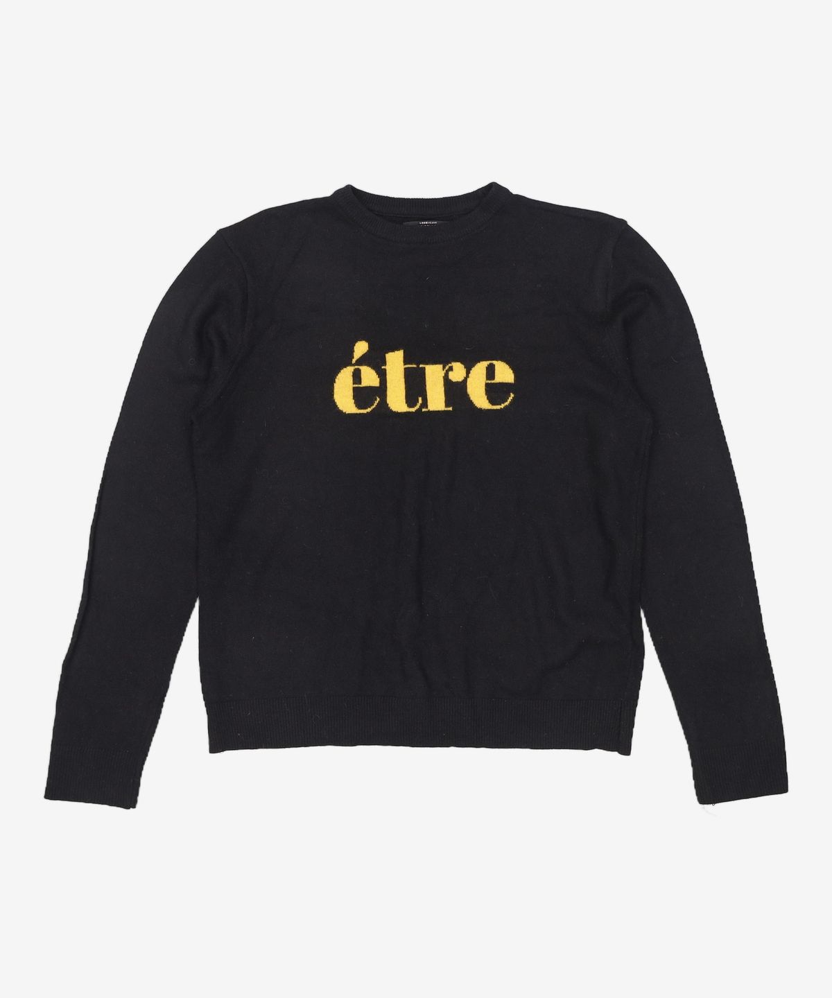 룩캐스트(LOOKAST) BLACK ETRE CASHMERE SWEATER ONE